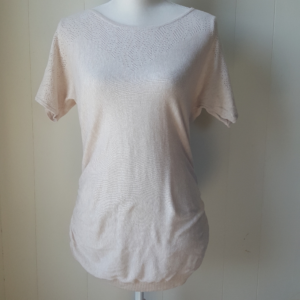 Motherhood Maternity Short Sleeve Sweater